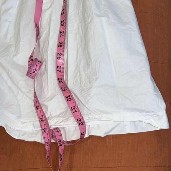 SHOWPO White Puff Sleeve Mini Dress Women Size 8 - Picture 6 of 9